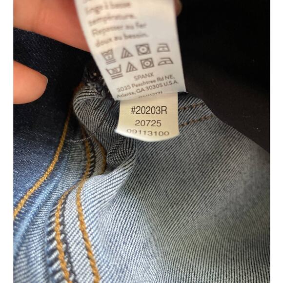 Spanx Distressed Ankle Skinny Jeans - Picture 4 of 4